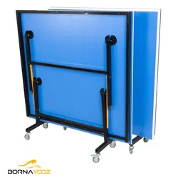 میز پینگ پنگ 8 چرخ MDF ضدخش Borna yooz