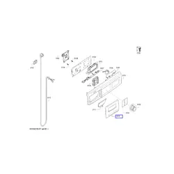 قاب در جا پودری لباسشویی بوش
