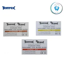 خرید و فروش نوار ماتریکس تافل مایر- Stainless Steel TRIBEST Toffle mire Matrixes | کافه دنتیست