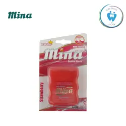 خرید نخ دندان مینا MINA DENTAL FLOSS با بهترین قیمت - کافه دنتیست
