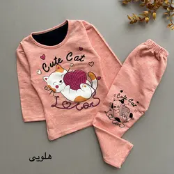 بلوز و شلوار گربه و کاموا