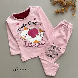 بلوز و شلوار گربه و کاموا