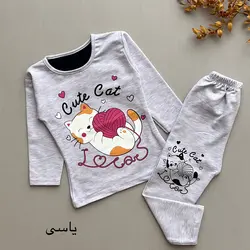 بلوز و شلوار گربه و کاموا