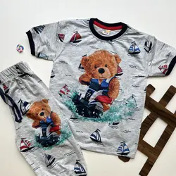 تیشرت و شلوارک خرس قایق موتوری