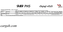 میل سوپاپ H&amp;H PH5 مناسب موتور TU5