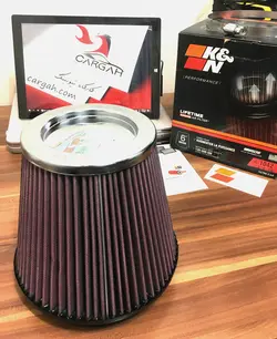فیلتر هوای 6 اینچ اورجینال K&amp;N مدل RF-1042