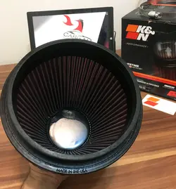 فیلتر هوای 6 اینچ اورجینال K&amp;N مدل RF-1042