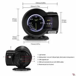 گیج OBD مجیشن مدل Magician F835