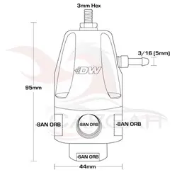 رگلاتور سوخت DW مدل DWR1000 - کارگاه تیونینگ