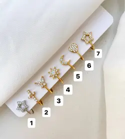 پیرسینگ فیک بینی کد684