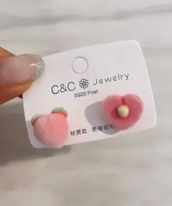 گوشواره هلو کد 638