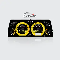 صفحه کیلومتر پراید قدیمی طرح Nissan Gtr