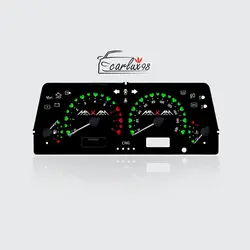 صفحه کیلومتر پراید قدیمی طرح دخترونه