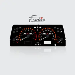 صفحه کیلومتر پراید قدیمی طرح دخترونه