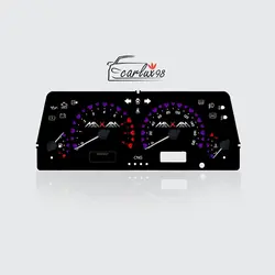 صفحه کیلومتر پراید قدیمی طرح دخترونه