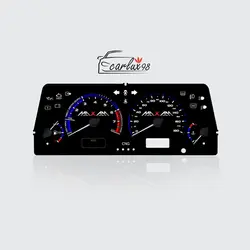 صفحه کیلومتر پراید قدیمی طرح Audi