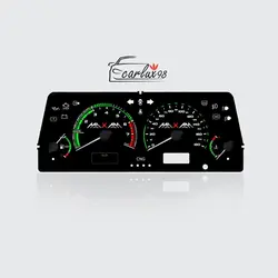 صفحه کیلومتر پراید قدیمی طرح Audi