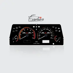 صفحه کیلومتر پراید قدیمی طرح Audi