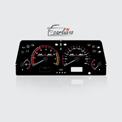 صفحه کیلومتر پراید قدیمی طرح Audi