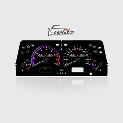 صفحه کیلومتر پراید قدیمی طرح Audi