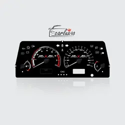 صفحه کیلومتر پراید قدیمی طرح Audi