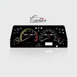 صفحه کیلومتر پراید قدیمی طرح Audi