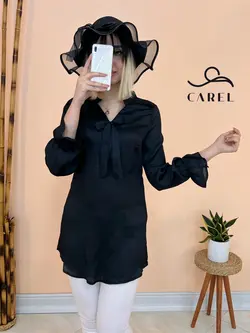 شومیز حریر لمه کد 12610