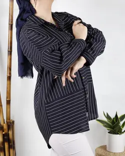شومیز مانتویی کد 3700