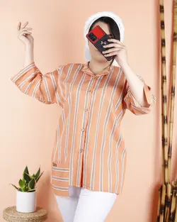 شومیز مانتویی کد 3800