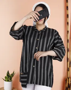 شومیز مانتویی کد 3800