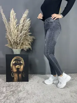 شلوار جذب طوسی تیره کد 256