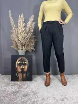 شلوار پارچه ای نقاب دار کد 244