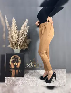 شلوار پارچه ای کمر دکمه کد 242