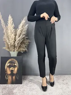 شلوار پارچه ای کمر دکمه کد 242