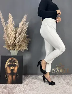 شلوار پارچه ای کمر دکمه کد 235