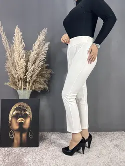شلوار پارچه ای کمر دکمه کد 235