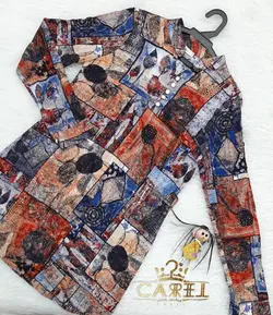 شومیز نخی کد1090