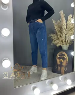 شلوار مام کمر هویجی کد 348