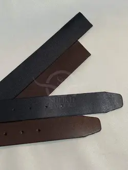 کمربند ۴سانت بدون سگک - چرم شیخ الاسلامی