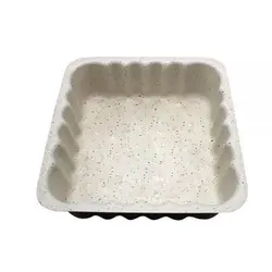 قالب شارلوت مربع کف صاف