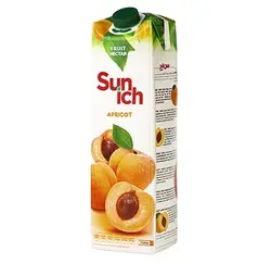 ابمیوه سن ایچ نکتار  یک لیتری زردالو