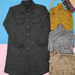 مانتو آنغوره یقه شکاری1610فری تا 48