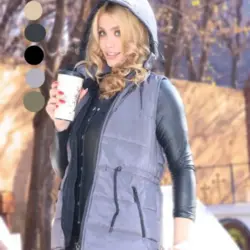 کاپشن 930آستین چرم