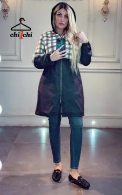 کاپشن بادکنکی بالا چهارخانه 1646