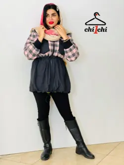 کاپشن بالا چهار خونه 9125