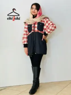 کاپشن بالا چهار خونه 9125