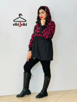 کاپشن بالا چهار خونه 9125