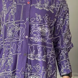 بلوز خامه دوزی کد 30378