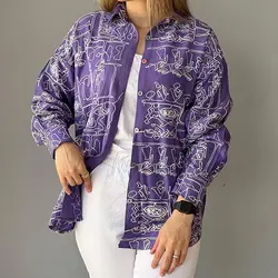 بلوز خامه دوزی کد 30378