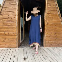 پیراهن نخی مدل هندی